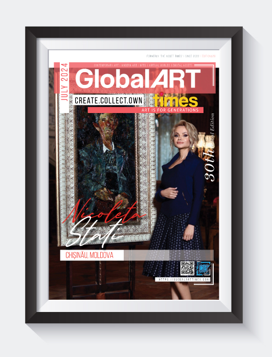 Global Art Times July 2024 Edition featuring Nicoleta Stati, Moldova