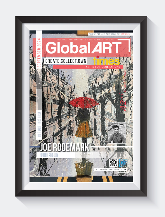 Global Art Times September 2024 Edition featuring Joe Rodemark, from the Scotland